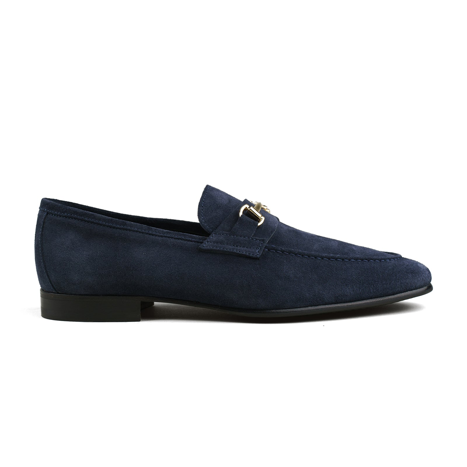 Trendora™ - Navy suede loafers