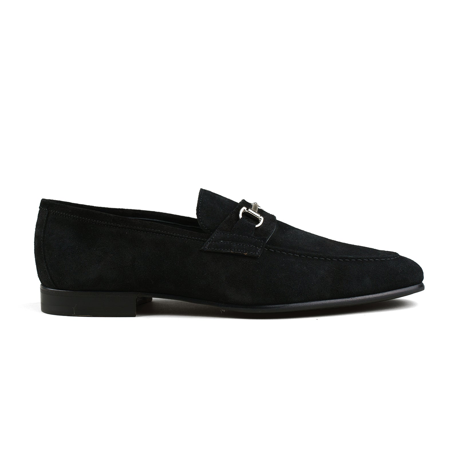 Trendora™ - Black suede loafers