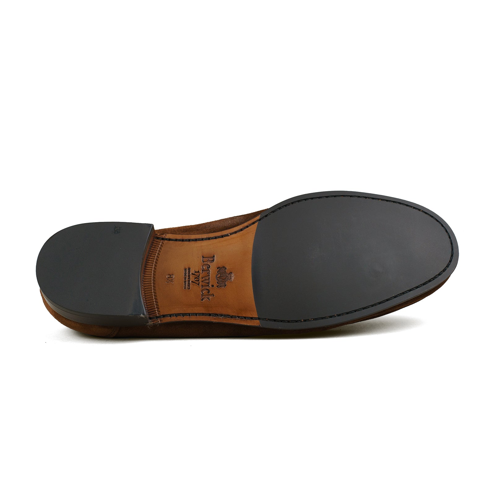 Trendora™ - Snuff brown suede loafers