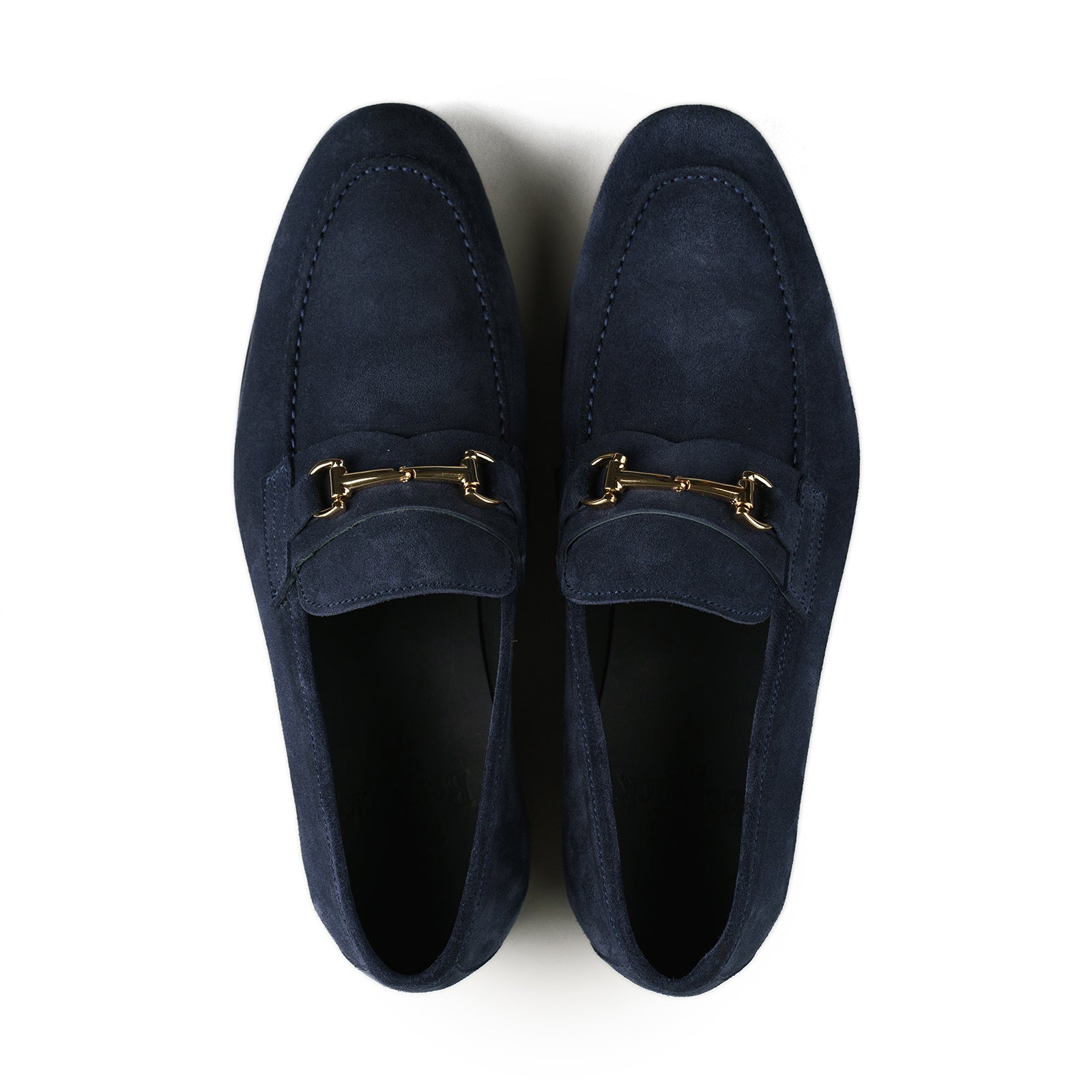 Trendora™ - Navy suede loafers