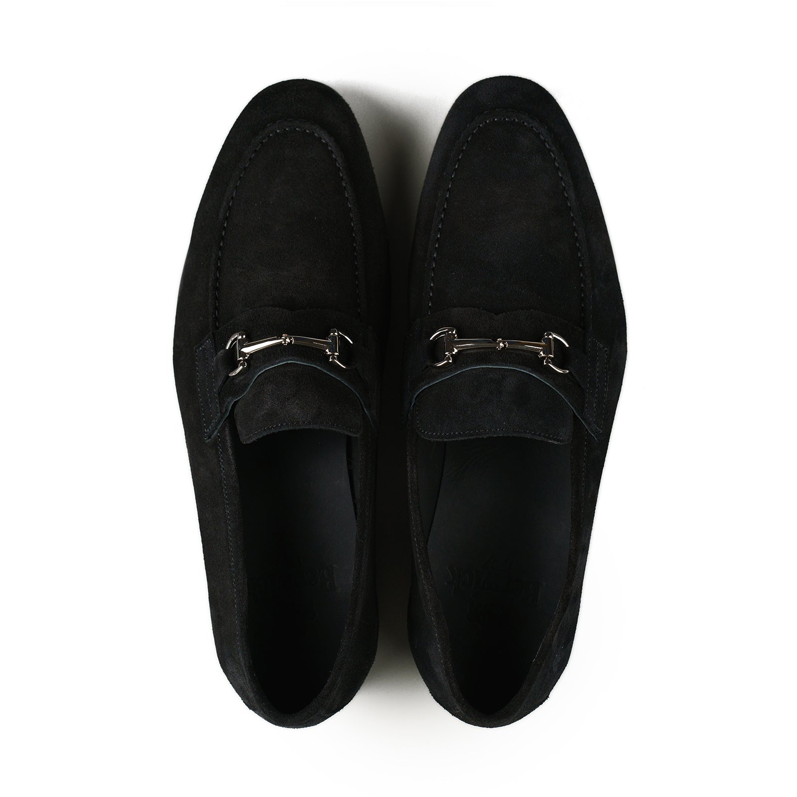 Trendora™ - Black suede loafers