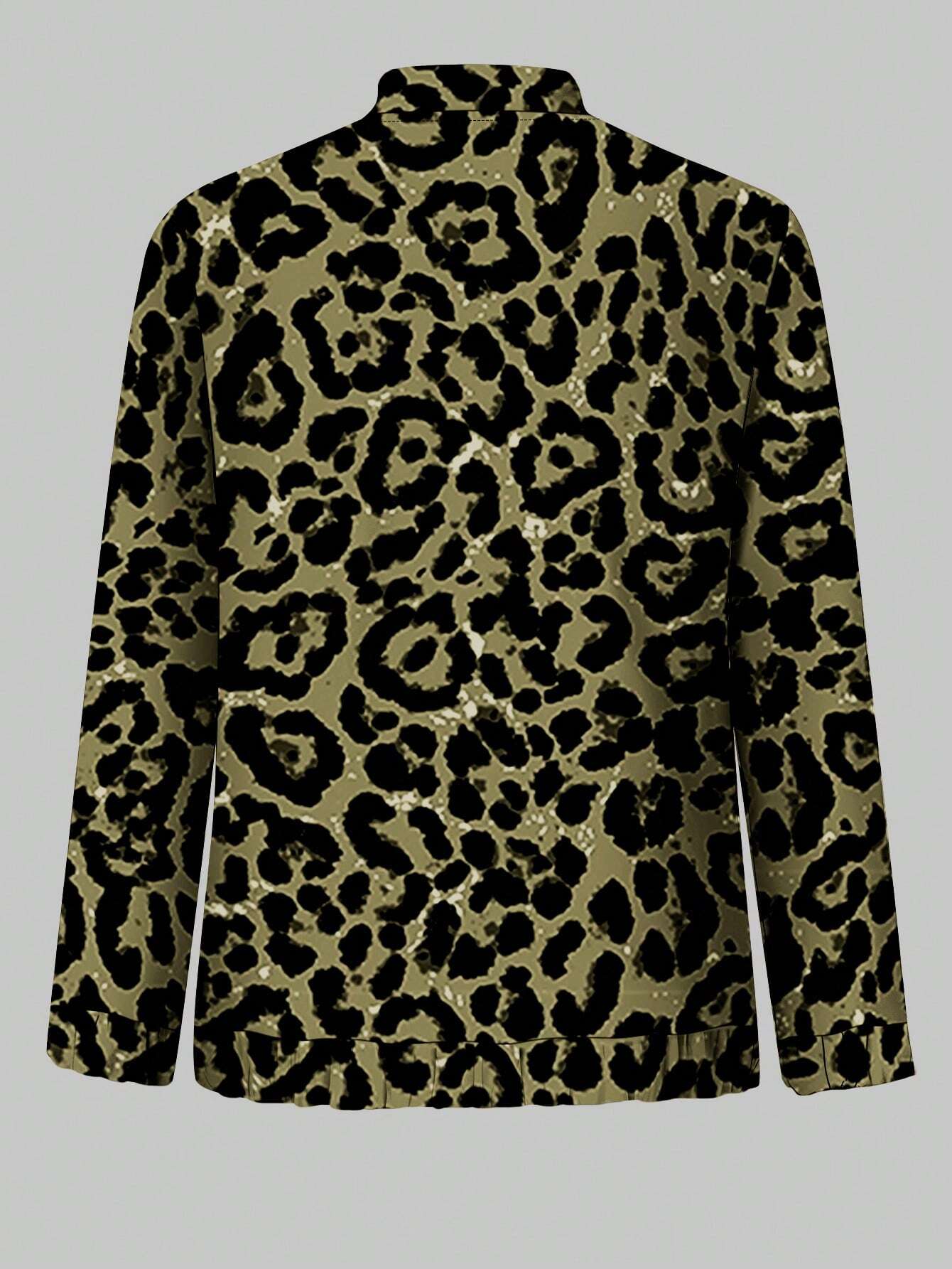 Angela™ - Casual spring leopard jacket