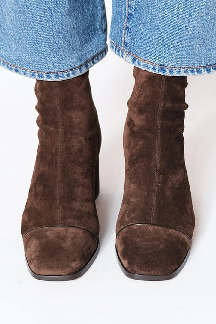 Margaux | Chic Suede Ankle Booties