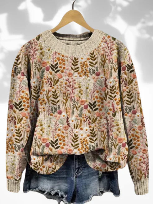 Nova™ - Comfortable floral jumper