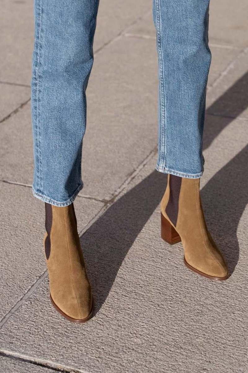 Manon | Square-Heeled Ankle Boots