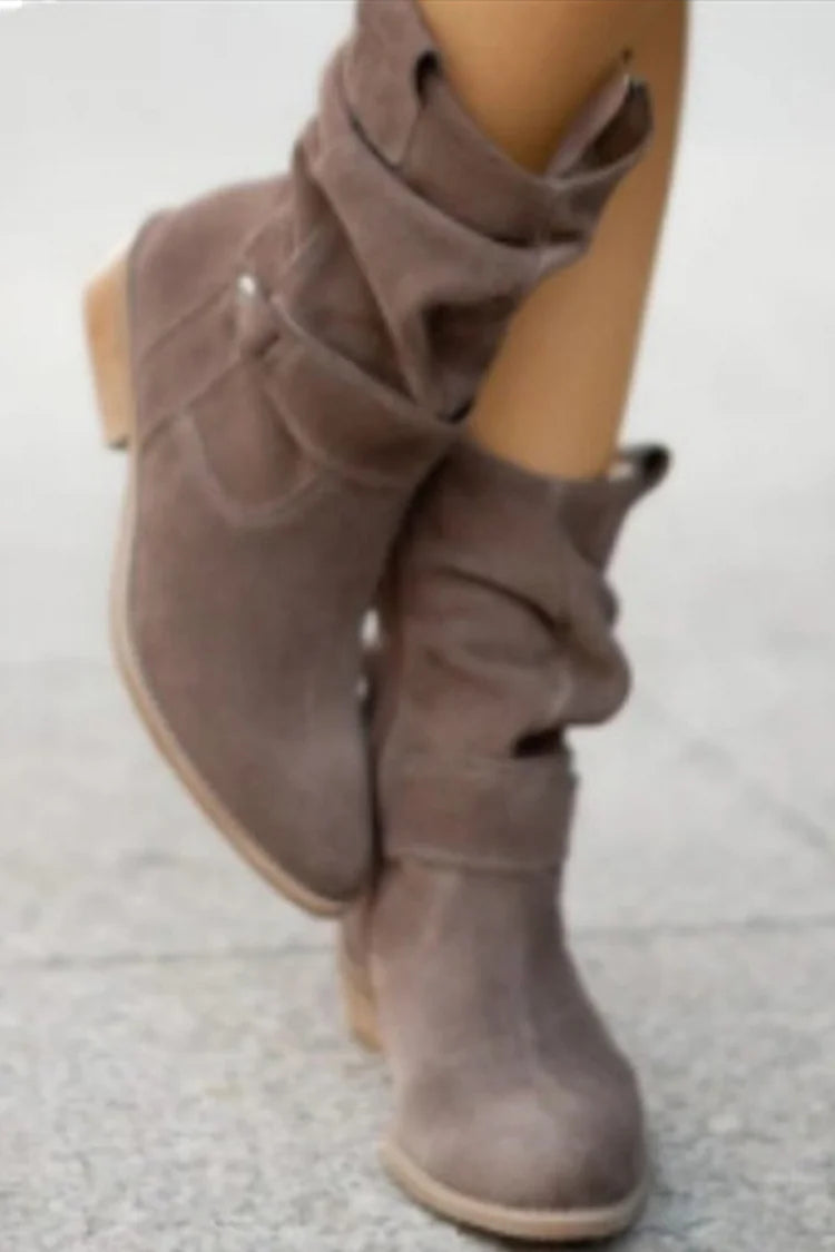 Clémence | Opulent Suede Ankle Booties