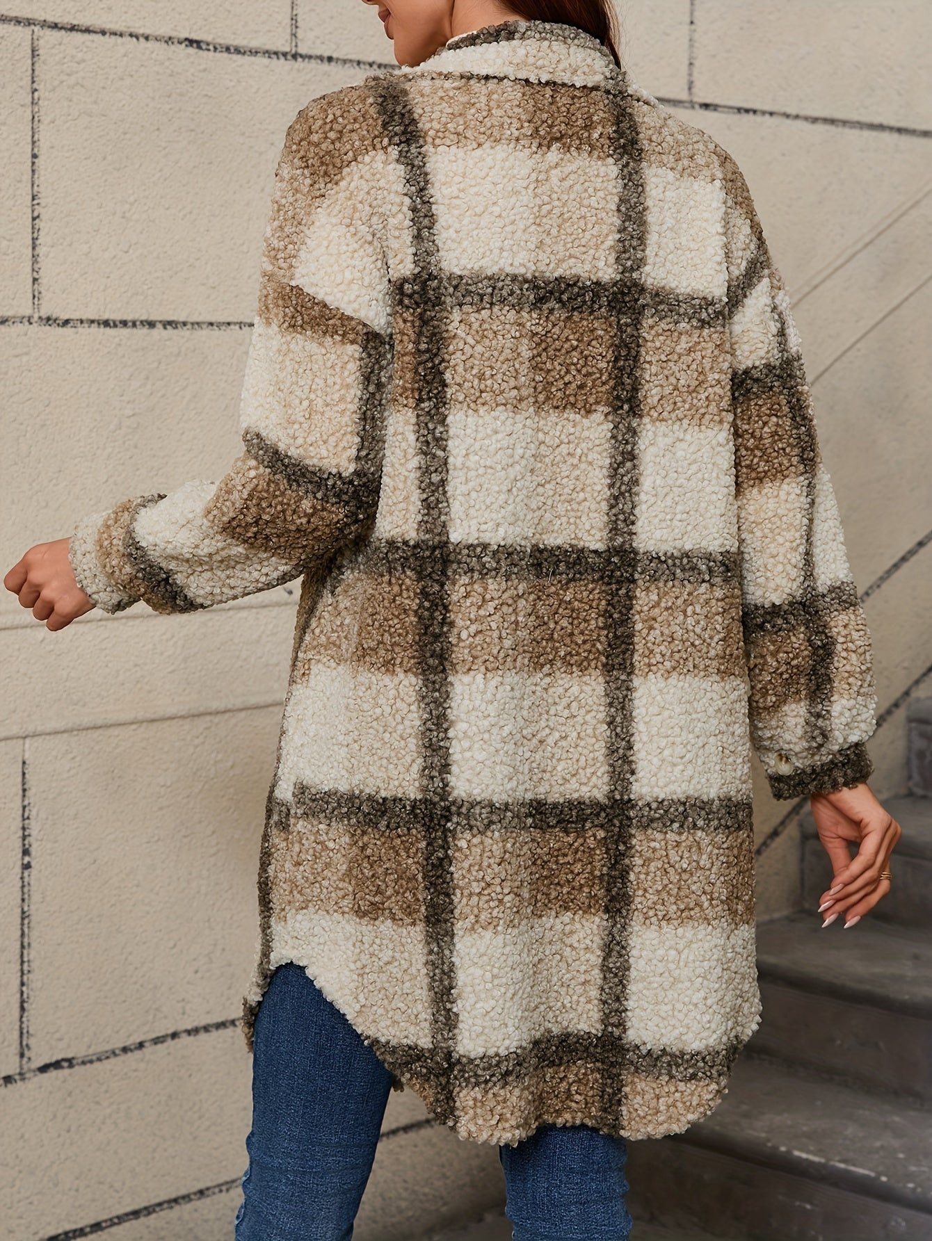 Valerie™ - Plaid pattern coat