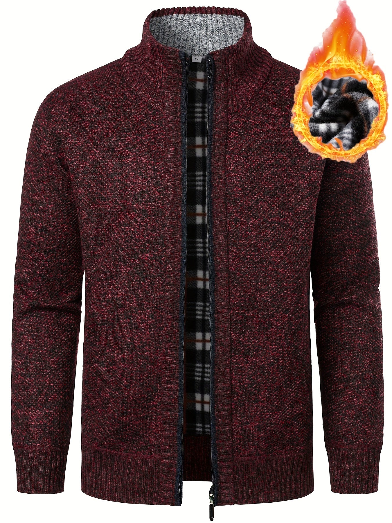 Vincent™ - Zippered cardigan