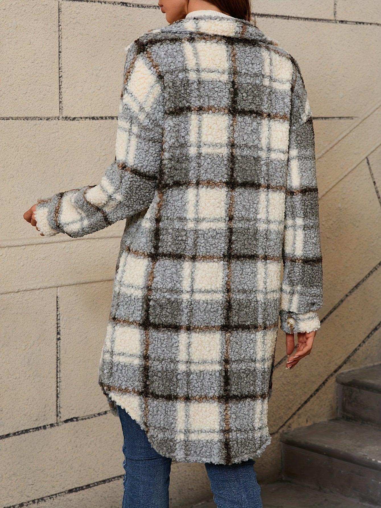 Valerie™ - Plaid pattern coat