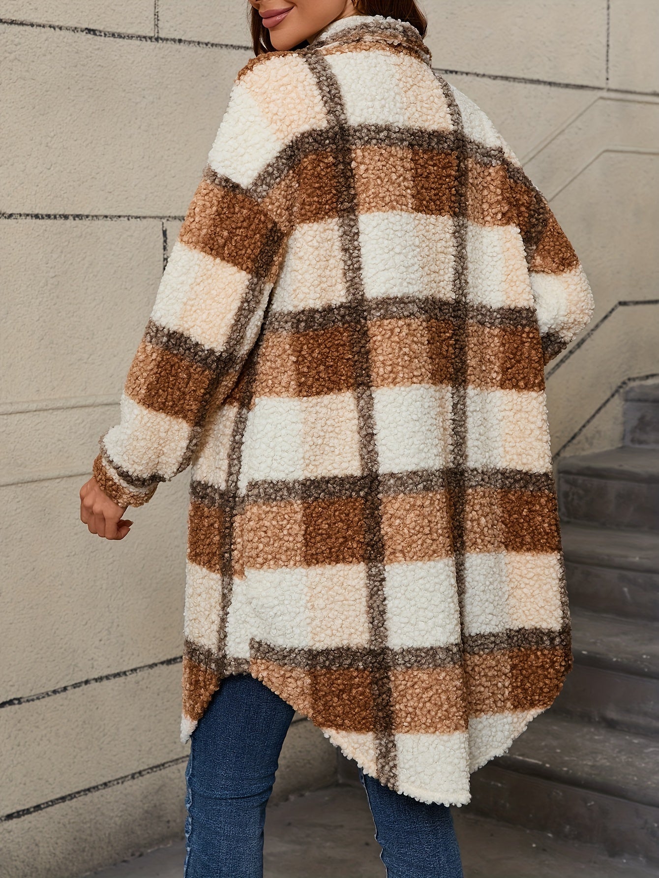 Valerie™ - Plaid pattern coat