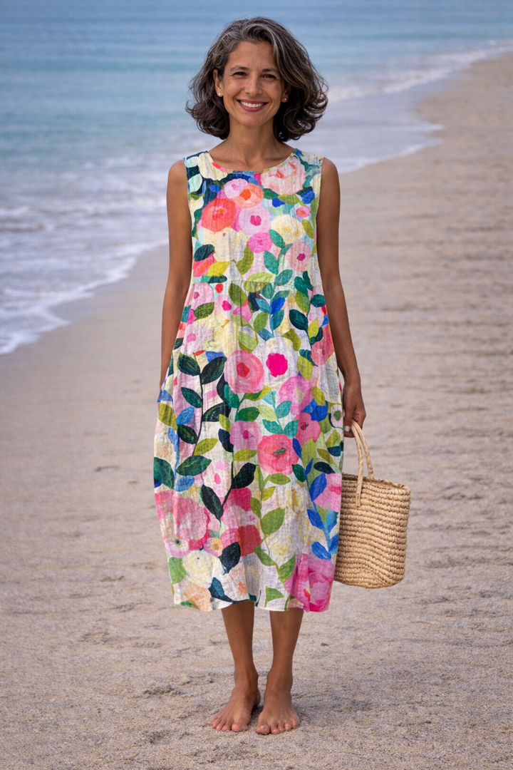 Ava | Summer Midi-Dress