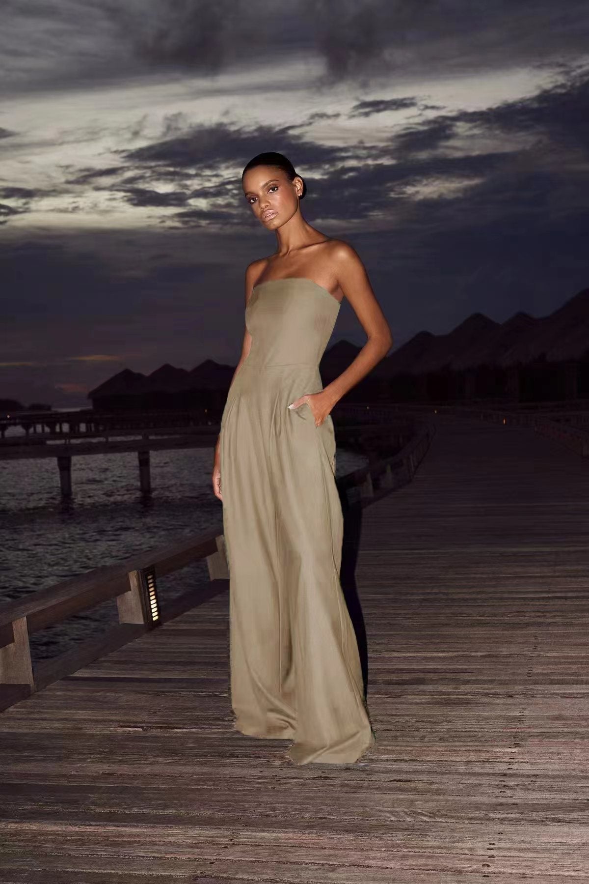 Braidy™ - Elegant off-shoulder jumpsuit