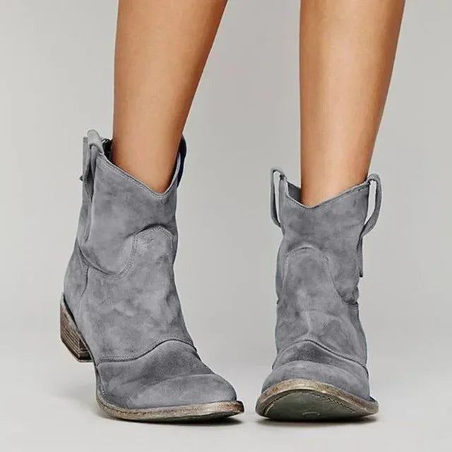 Hannah™ - Vintage cowboy ankle boots