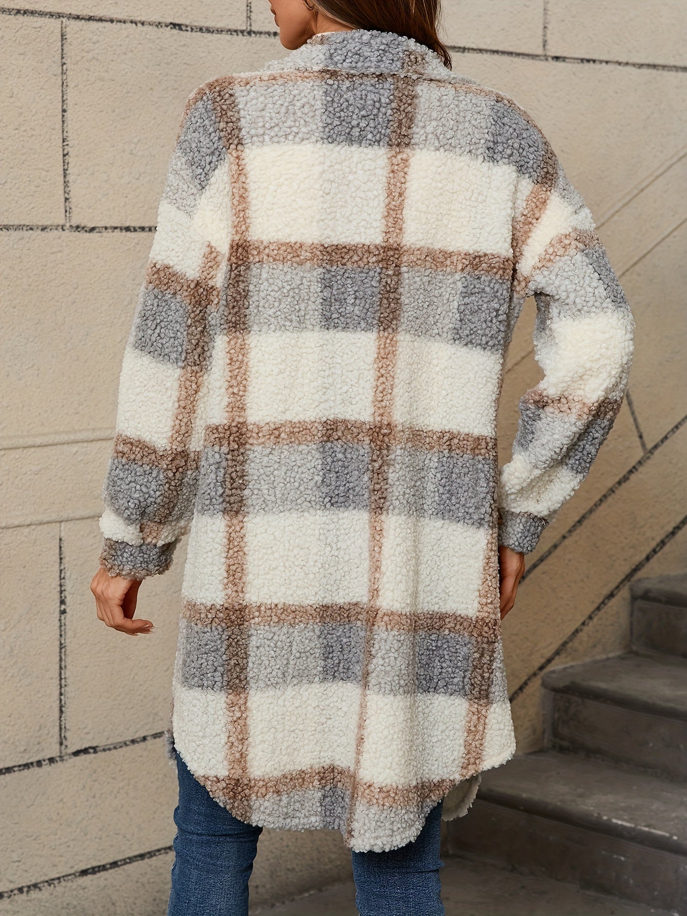 Valerie™ - Plaid pattern coat