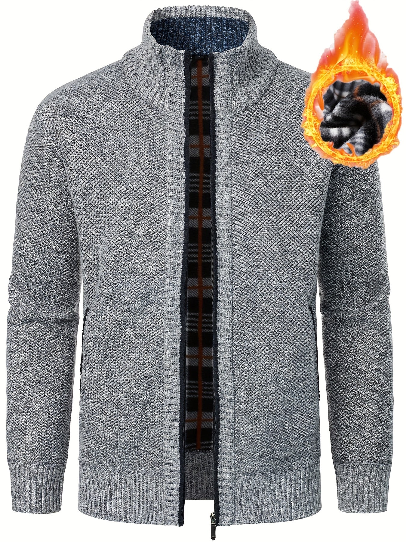 Vincent™ - Zippered cardigan