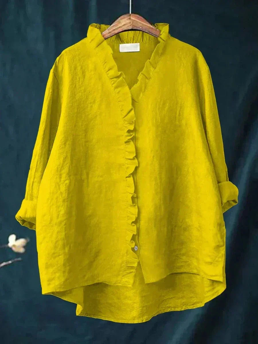 ELINE | Elegante Blusa de Verano de Linne