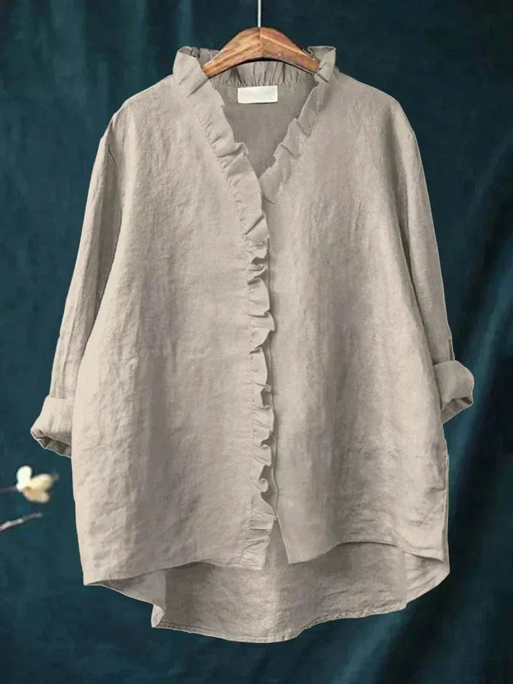 ELINE | Elegante Blusa de Verano de Linne